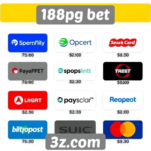 Métodos de pagamento disponíveis no 188pg bet